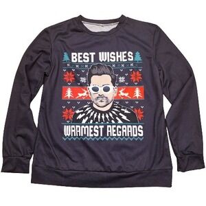 Schitts Creek David Rose Ugly Christmas‎ Sweater Sweatshirt White Elephant Funny